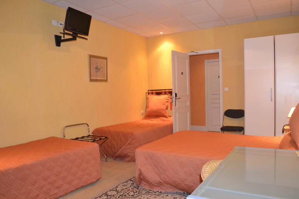 Hotel De France Libourne Rum bild